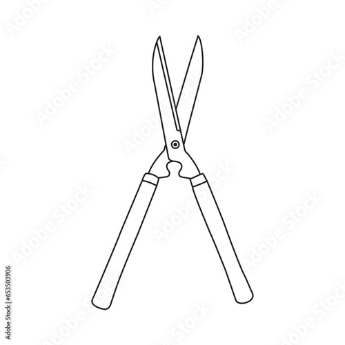 Grass clipper icon