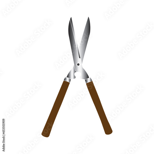 Grass clipper icon