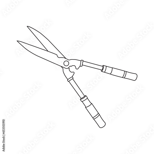 Grass clipper icon