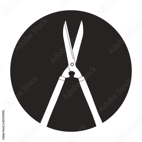 Grass clipper icon