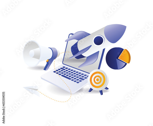 Analyst start-up business campaign targets