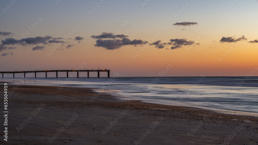 sunrise at the beach