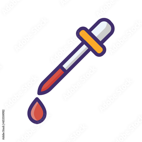 blood test of healthcare and medicine filled icons
