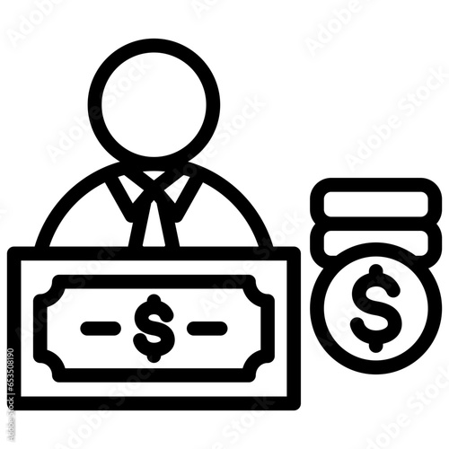 Investor Outline Icon