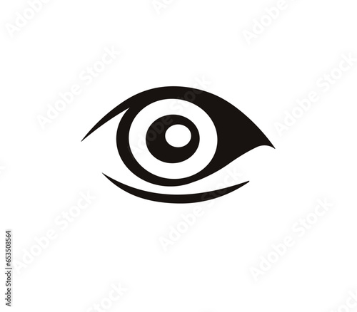 Eye vision symbol body prat PNG cartoon design