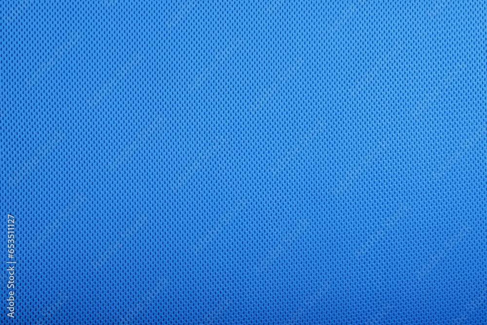 Rough blue fabric texture, cotton knitted fabric, modern waterproof flexible temperature control materials, multifunctional smart textile close-up, selective focus, does not tear Rough blue fabric texture, cotton knitted fabric, modern waterproof flexible temperature control materials, multifunctional smart textile close-up, selective focus, does not tear