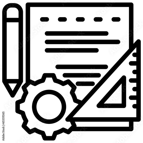 Project Development Outline Icon