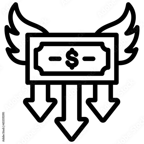 Buyouts Outline Icon