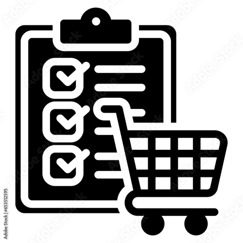 Orders Glyph Icon