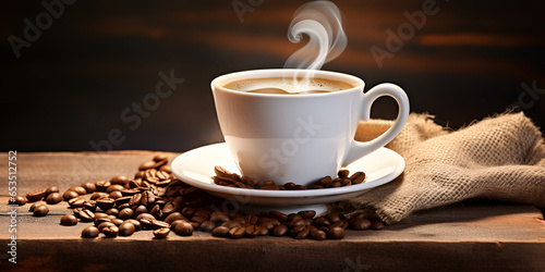 cup of coffee with beans, Best Coffee in the World, A Visual Delight for Coffee Lovers,