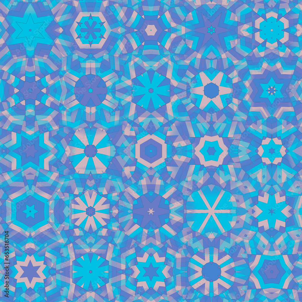 blue pattern with snowflakes blue pattern with snowflakes