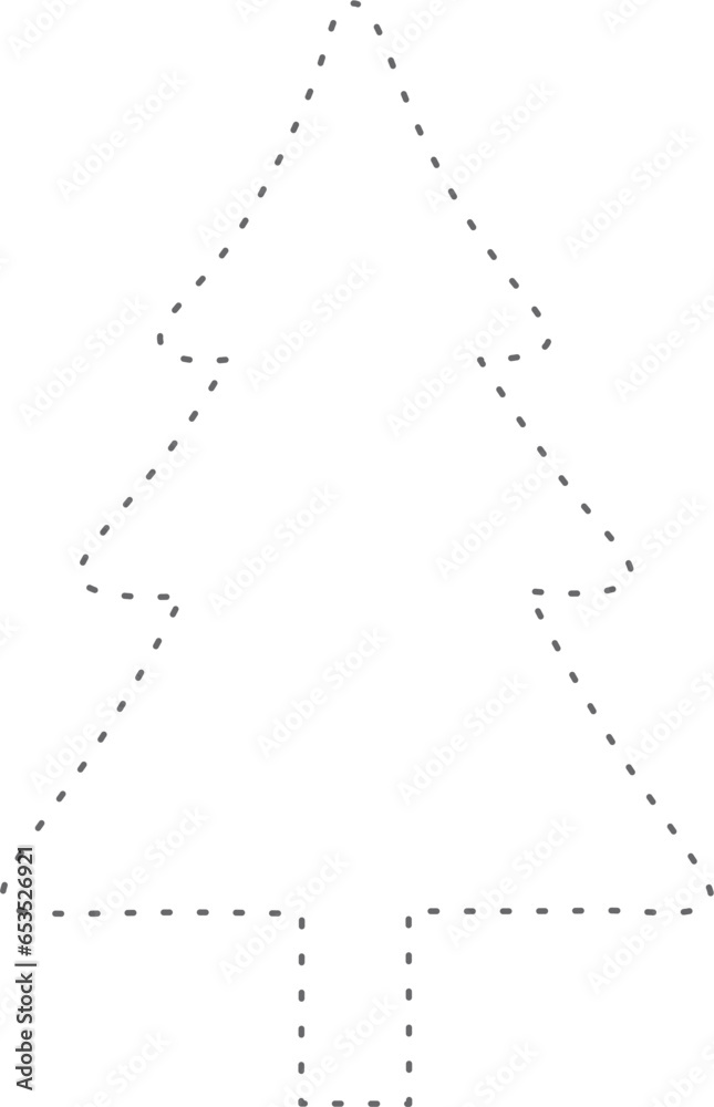 Tracing Xmas tree Tracing Xmas tree