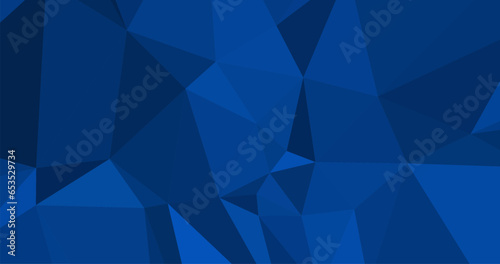 beautiful abstract decorative dark navy blue geometric background