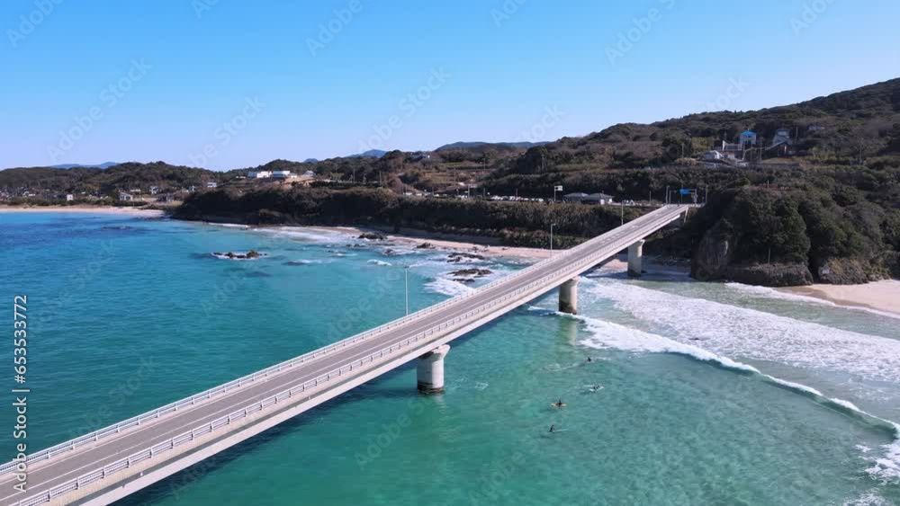 日本の風景・山口県下関市・角島大橋 日本の風景・山口県下関市・角島大橋