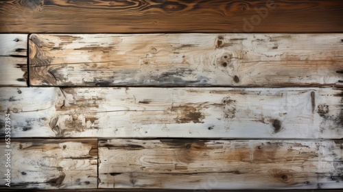 The cracked wooden plank lies splintered and weathered, a testament to the passage of time and the fragility of life photo