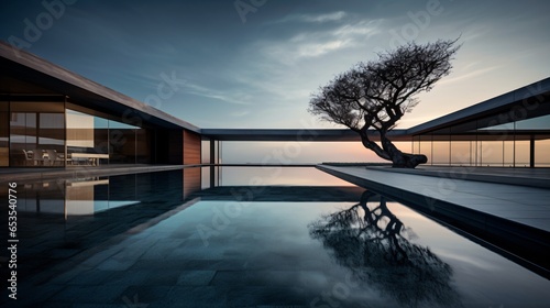 Minimalist House in Zen Style