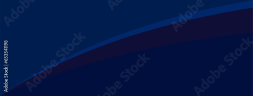 Abstract blue color background. Dynamic shapes composition. Minimalist vector. 