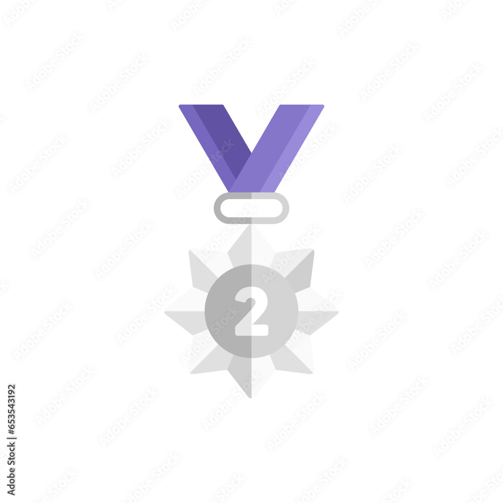 High resolution flat award icon, they can be easily edited and easily embedded in your project.