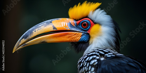 portrait of a toucan
