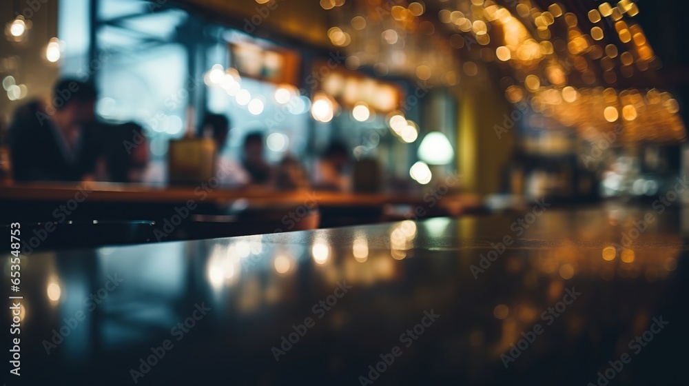 blurred bokeh light background