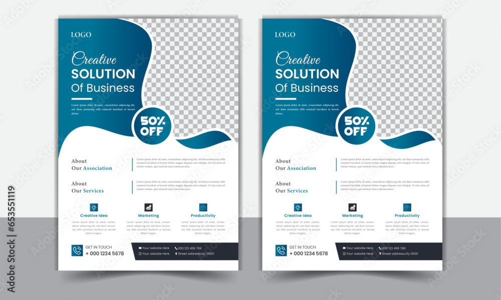 Corporate and creative business flyer design template, modern business Flyer design Template Brochure cover Corporate and creative business flyer design template, modern business Flyer design Template Brochure cover