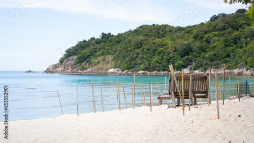 Turtle sanctuary with beautiful beach