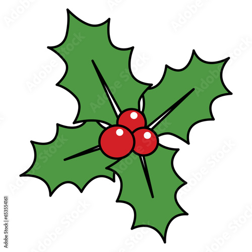 christmas holly berries
