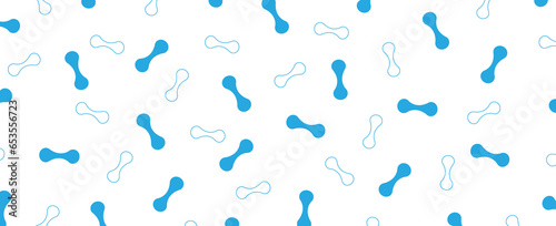 Micro probiotic microorganism, science background. Medicine and treatment.