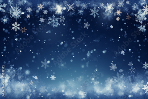 Christmas Snowflake Sparkle Night