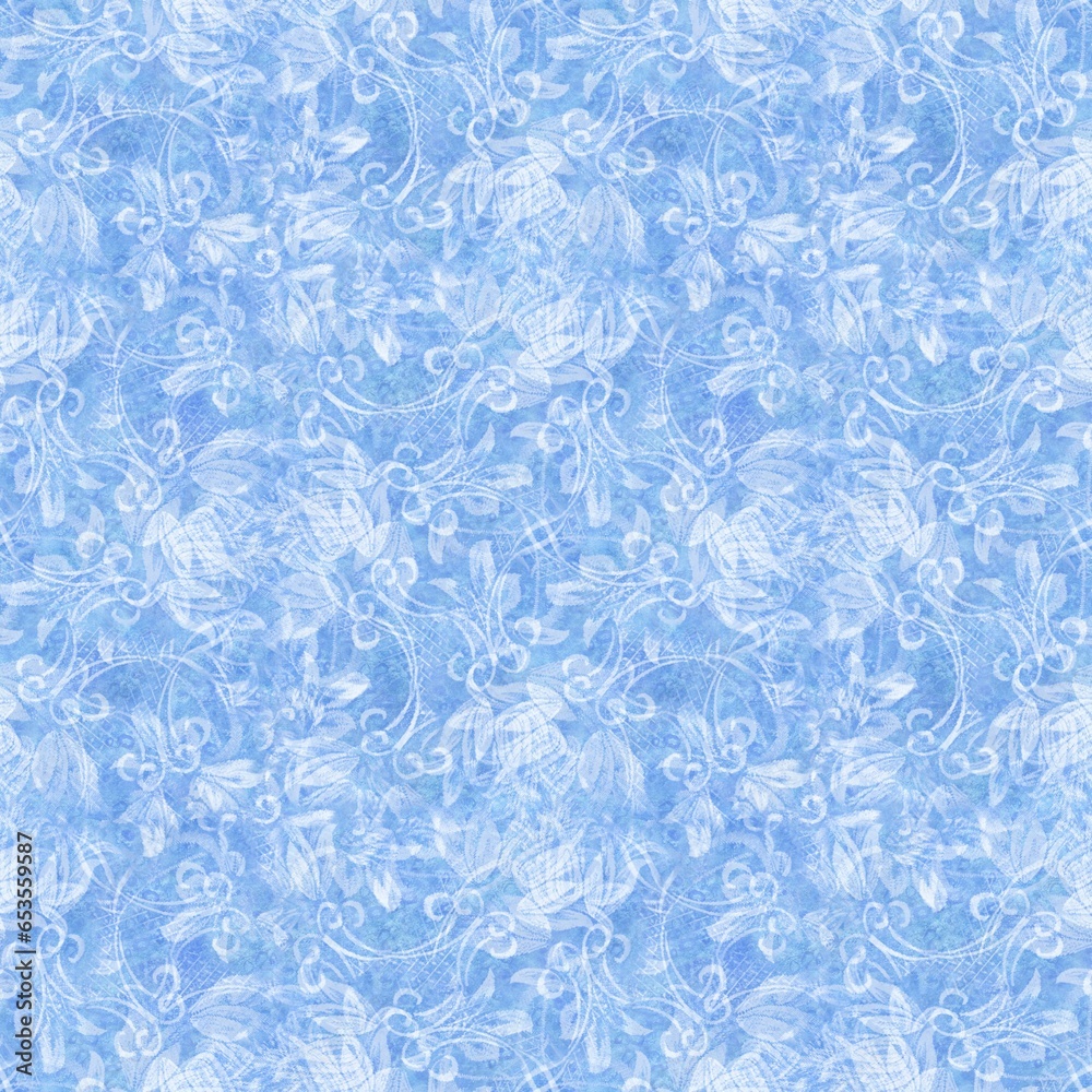 Snow seamless patterns, ice seamless pattern