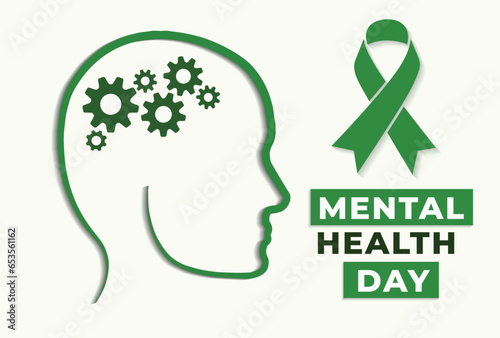 World Mental Health Day Design  photo