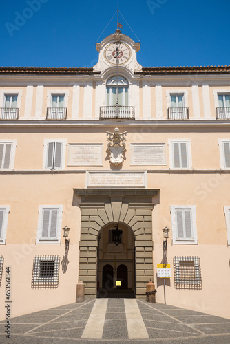 Fachada del Palacio de Castelgandolfo