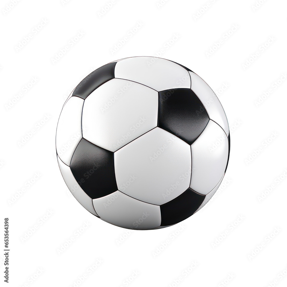 Fototapeta premium soccer ball isolated on white