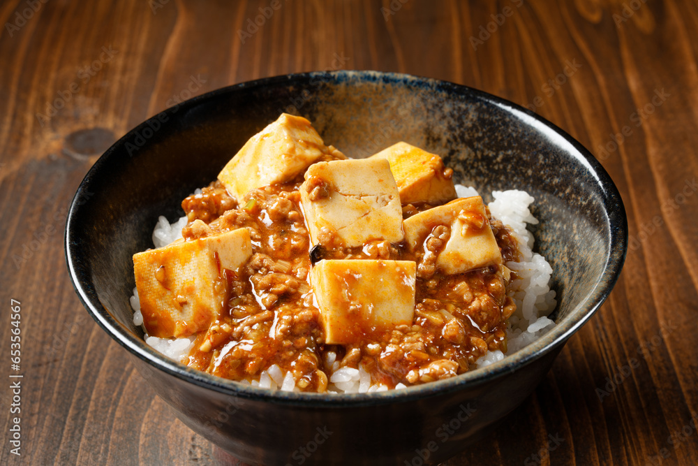 麻婆丼 麻婆丼