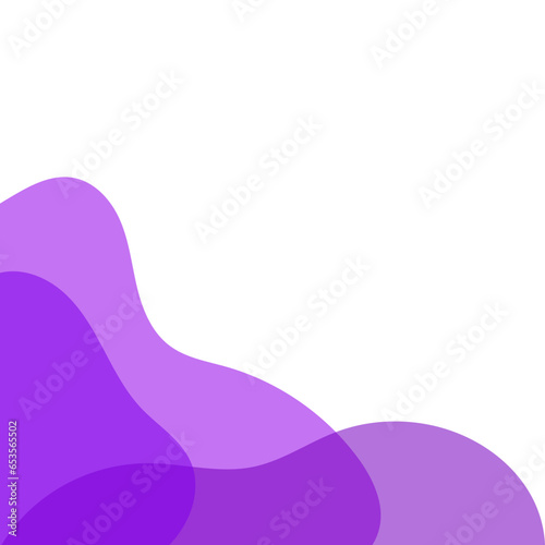 Abstract Blob Corner
