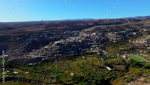 Mamina town, Tarapaca, Chile photo