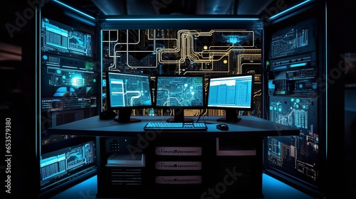 The Brain of the Operation: A Comprehensive Computer and Networking Setup