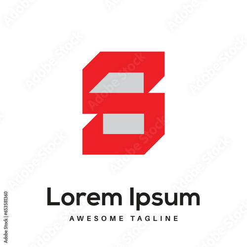 S1 Letter Logo Design Free Icon