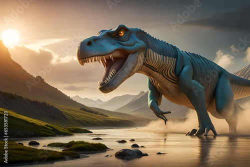 t rex dinosaur © saim