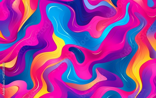 Colorful fluid abstract background