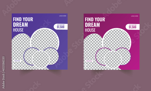 furniture sale social media and instagram post ,facebook,  design template.
