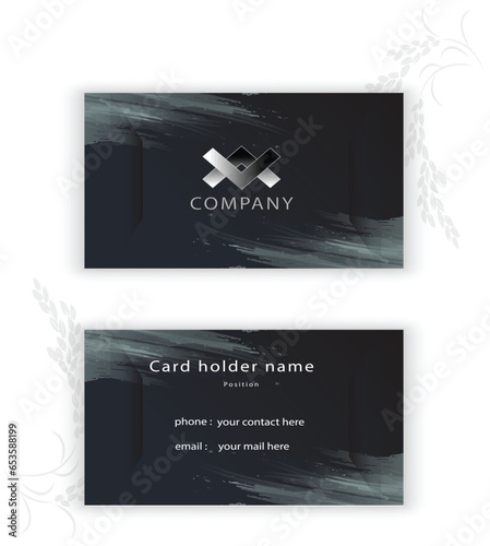 Modern business card design