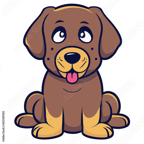 dog vector illustration