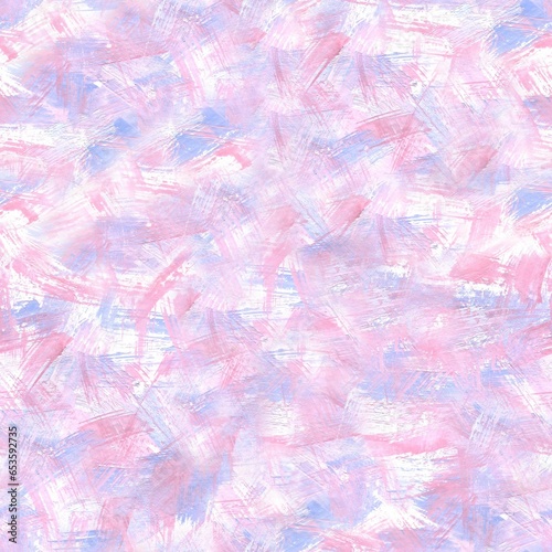 Pink watercolour abstract seamless pattern