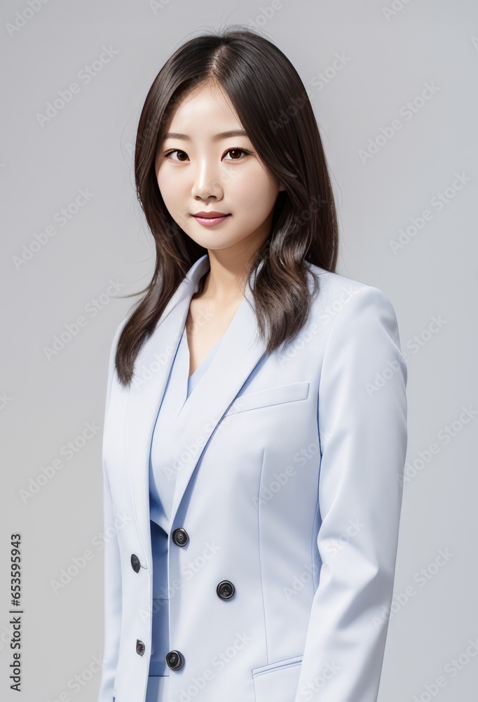 business models photo portrait of young asian business woman on white background business models photo portrait of young asian business woman on white background