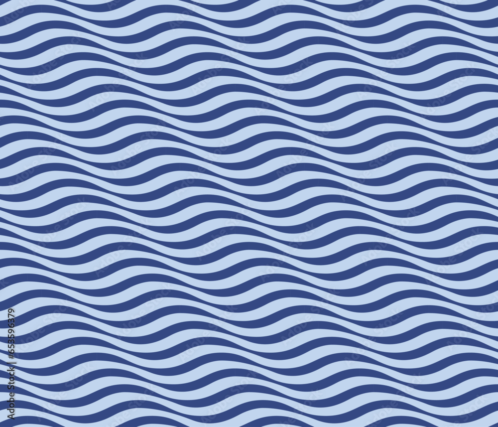 Japanese River Wave Line Vector Seamless Pattern Japanese River Wave Line Vector Seamless Pattern