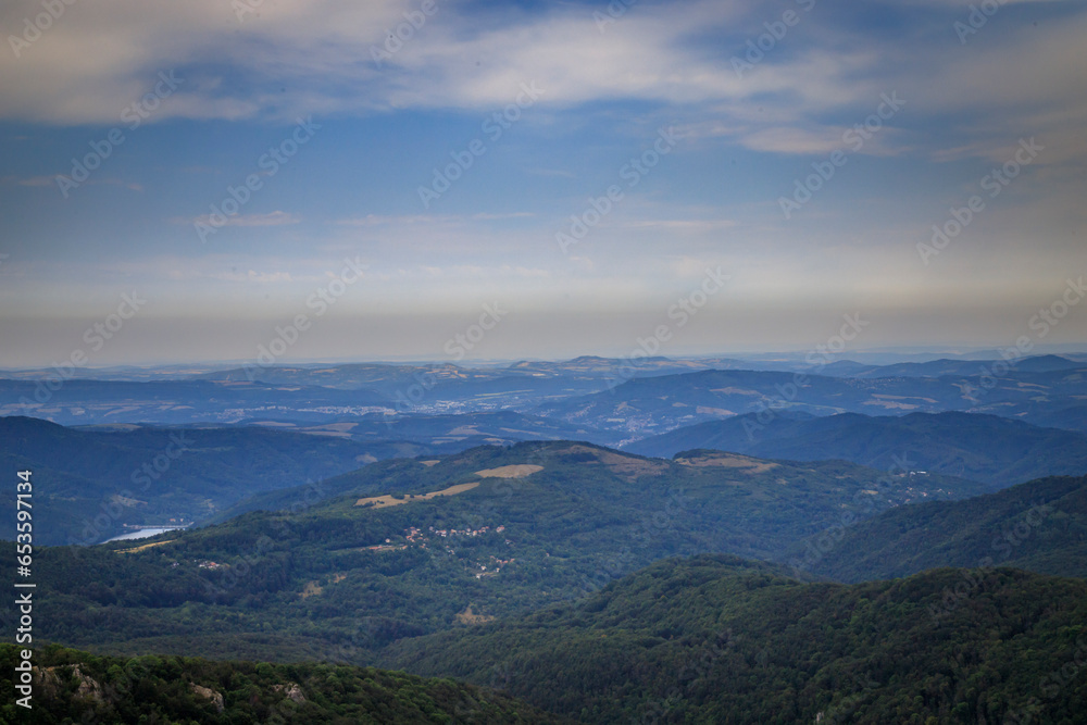 View from Uzana area, Stara planina, Bulgaria