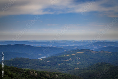 Fototapeta Naklejka Na Ścianę i Meble -  View from Uzana area, Stara planina, Bulgaria