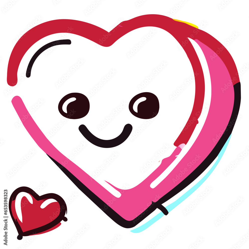 heart with a smile heart with a smile