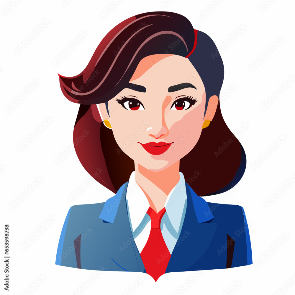 Beautiful Asian businesswoman in work clothes Beautiful Asian businesswoman in work clothes